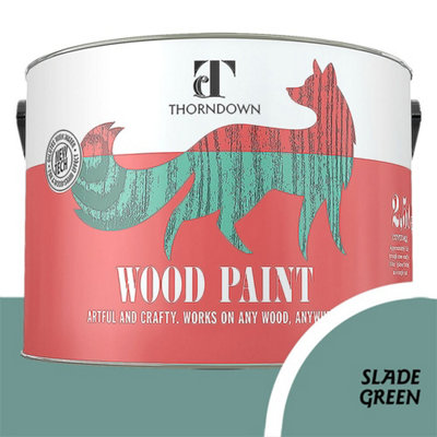 Somerset Heritage Slade Green Wood Paint 2500 Ml from B&Q