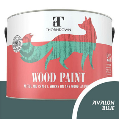 Somerset Heritage Avalon Blue Wood Paint 2500 Ml from B&Q