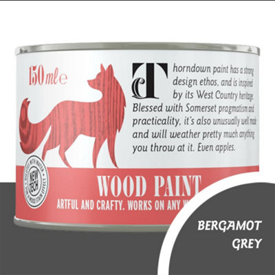 Somerset Heritage Bergamot Grey Wood Paint 150 Ml from B&Q