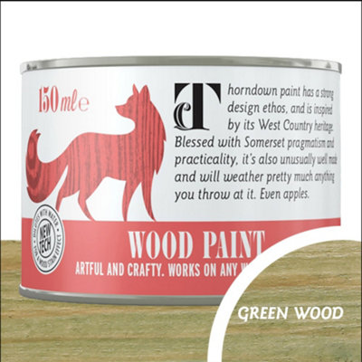 Somerset Heritage Greenwood Wood Paint 150 Ml from B&Q