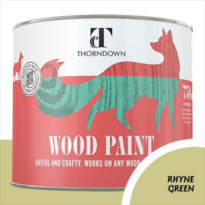 B&Q Green Somerset Heritage Rhyne Wood Paint 750 Ml