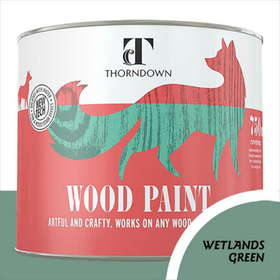 Somerset Heritage Wetlands Green Wood Paint 750 Ml from B&Q