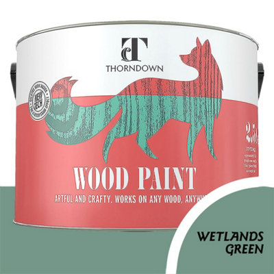 Somerset Heritage Wetlands Green Wood Paint 2500 Ml from B&Q