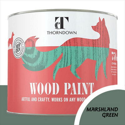 Somerset Heritage Marshland Green Wood Paint 750 Ml from B&Q
