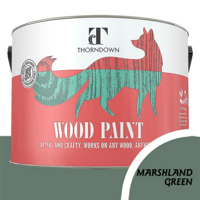 Somerset Heritage Marshland Green Wood Paint 2500 Ml from B&Q