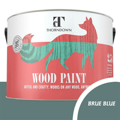 Somerset Heritage Brue Blue Wood Paint 2500 Ml from B&Q