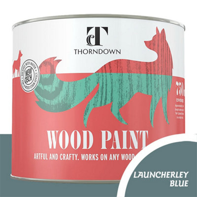 Somerset Heritage Launcherley Blue Wood Paint 750 Ml from B&Q