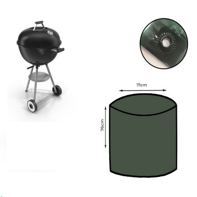 Yuzet Xt Kettle Round Bbq Grill Cover Heavy Duty Outdoor Protection 71Cm X 76Cm from B&Q