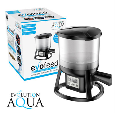 EVOLUTION AQUA EVOFEED AUTOMATIC FISH FEEDER BATTERY POWERED POND EVO FEED KOI - Image 9