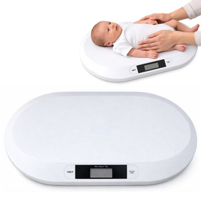 Oypla Digital Electronic 20Kg Baby Infant Pet Midwife's Weighing Bathroom Scales from B&Q