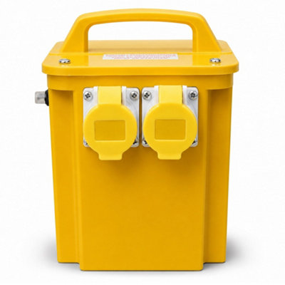 Oypla 3.3Kva Site Transformer 110V Twin Outlet 16 Amp Kva 3.3 from B&Q