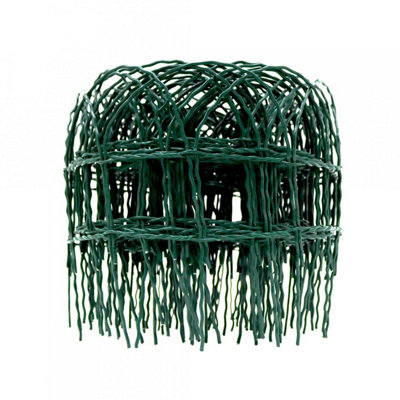 Oypla 10M X 250mm Garden Lawn Border Edging Fencing Pvc Coated Wire from B&Q