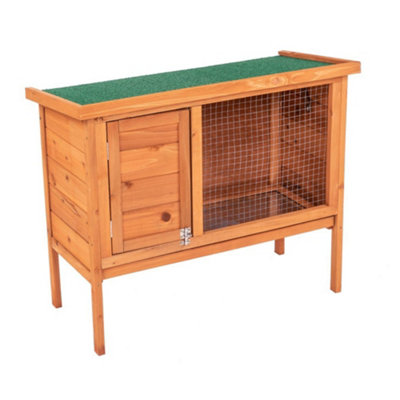Oypla Single Rabbit Hutch 820X390X700mm from B&Q