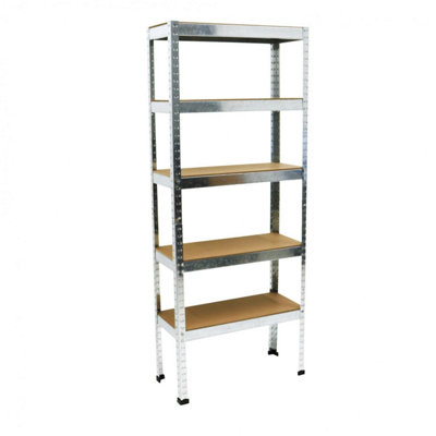 Oypla 500Kg Heavy Duty 5 Tier Metal Storage Garage Shelving Racking