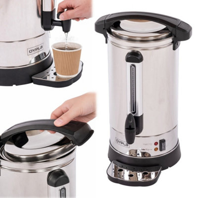 Oypla Electrical 10L Catering Hot Water Boiler Tea Urn Coffee from B&Q