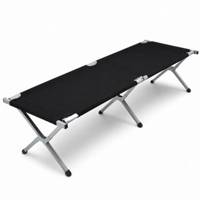 Oypla Heavy Duty Outdoor Folding Camping Bed Portable With Carry Bag from B&Q