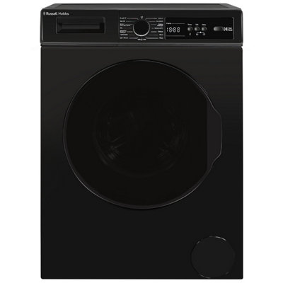 B&Q -  Washing Machine 8Kg 1400Rpm Black Freestanding Rh814W111B