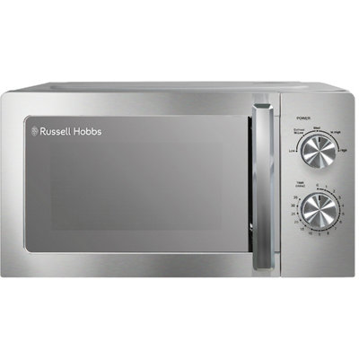 Russell Hobbs Manual Microwave Stainless Steel 20L with Defrost in Silver - Image 13