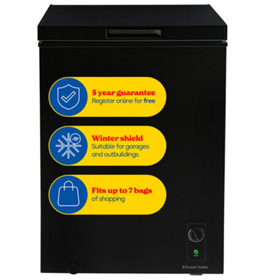 Russell Hobbs Rh142cf0e1 Chest Freezer Black Large - Image 10
