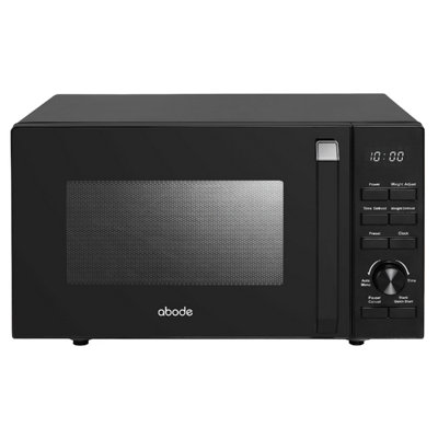 Abode Amfd2001B20L Digital Flatbed Microwave In Black from B&Q