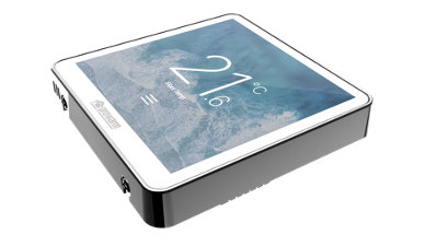 Prowarm Touch Iq St SeriesWhite Touchscreen ThermostatChrome Trim from B&Q