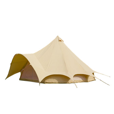 Boutique Camping 5M Star Bell TentCanvas 285Sandstone from B&Q