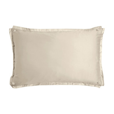 Smart Living Caprice Polycotton Soft & Breathable Pillowcase SetLady Champagne from B&Q