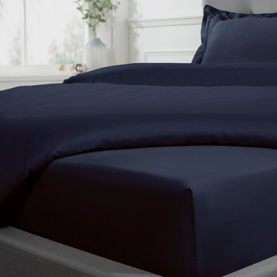  - Smart Living Super Soft Cozy Easy Care Hotel Quality Cotton Anti-Allergy 40Cm Extra Deep Fitted Bedsheet Or Pillowcase Pair