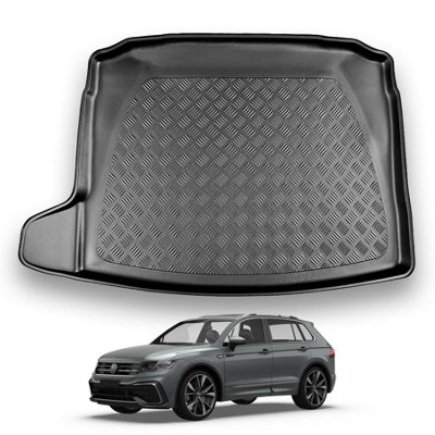 Nomad Vw Tiguan (2016-2023) Boot Liner (Not For Hybrid Models) Tailored Boot Protector Waterproof Raised Edges Accessory from B&Q