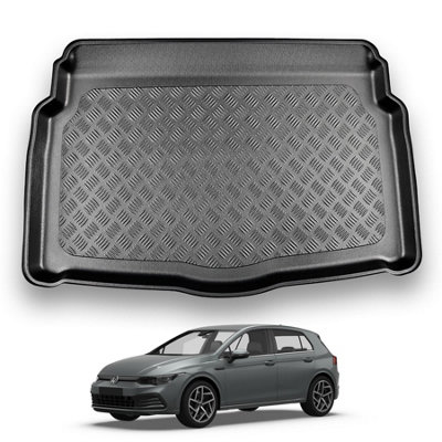 Nomad Vw Golf Mk8 (2019+) (Hatchback) Boot Liner (Lower Boot Position) Tailored Boot Mat Protector Waterproof Accessory from B&Q