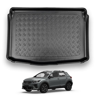Nomad Kia Stonic (2017+) Boot Liner (Not For Mild-Hybrid) Tailored Boot Protector Waterproof Accessory Dog Pet Friendly from B&Q