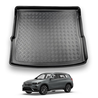 Nomad Bmw X1 (2015+) (F48) Boot Liner (Not For Hybrid Models) Tailored Boot Protector Waterproof Raised Edges Accessory from B&Q