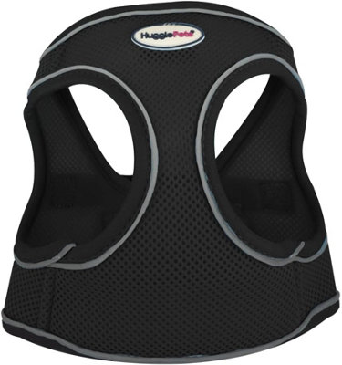 Huggle Pets Hugglepets Small 36 - 44Cm Step In Air Mesh Dog Harness Black
