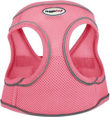 Huggle Pets Hugglepets Small 36 - 44Cm Step In Air Mesh Dog Harness Pink