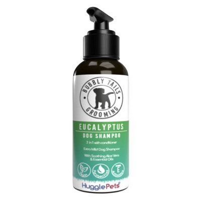 Huggle Pets Hugglepets Bubbly Tails Eucalyptus 2 In 1 Shampoo & Conditioner For Dogs Vegan Friendly from B&Q