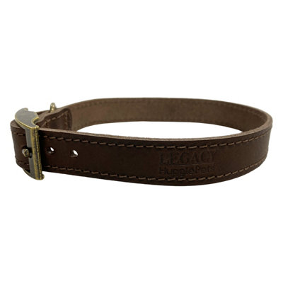 B&Q -  Hugglepets Leather Dog Collar Extra Extra Large 5060 Cm Chocolate