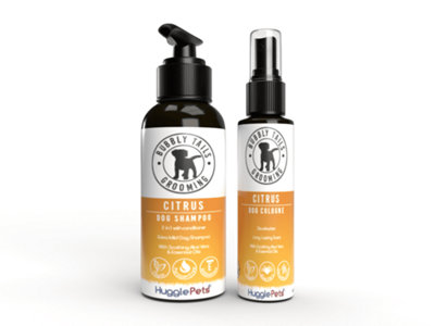 Huggle Pets Hugglepets Bubbly Tails Citrus 2 In 1 Shampoo & Deodorising Cologne Spray For Dogs from B&Q