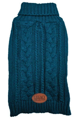 B&Q -  Hugglepets Legacy Cable Knit Dog Jumper