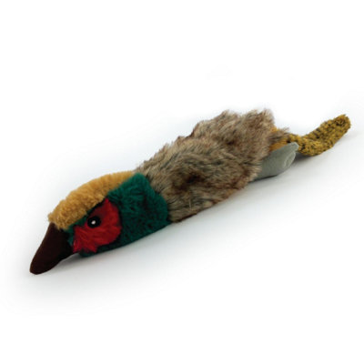 Huggle Pets Hugglepets Legacy Unstuffed Pheasant (Paul) Dog Toy from B&Q