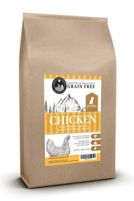 B&Q -  Grain Free Chicken Puppy Dog Food 6Kg