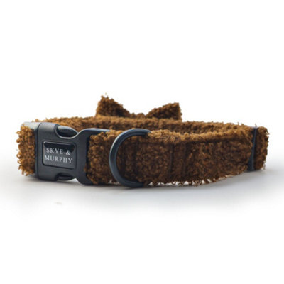 Huggle Pets Hugglepets Skye & Murphy Teddy Dog Collar & Bow Tie (EspressoMedium) from B&Q