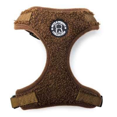 Huggle Pets Hugglepets Skye & Murphy Teddy Dog Harness (EspressoLarge) from B&Q