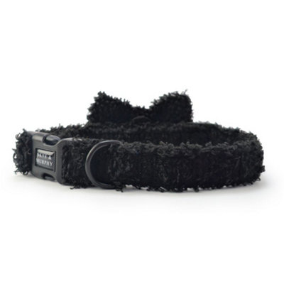 Huggle Pets Hugglepets Skye & Murphy Teddy Dog Collar & Bow Tie (NoirSmall) from B&Q