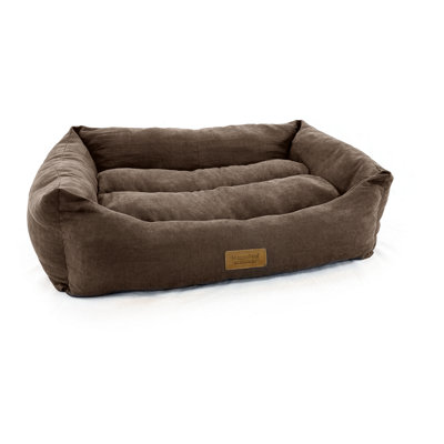 B&Q -  Hugglepets Luxury Pet Lounger (ChocolateMedium)