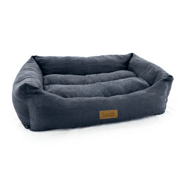 Huggle Pets Hugglepets Luxury Pet Lounger (CharcoalLarge) from B&Q