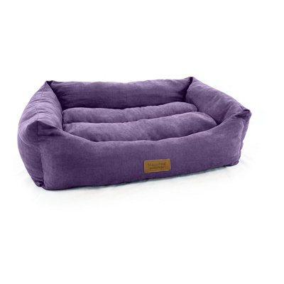 Huggle Pets Hugglepets Luxury Pet Lounger (PurpleLarge) from B&Q