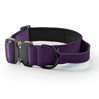 Huggle Pets Hugglepets Tactical K9 Endurance Collar (PurpleMedium) from B&Q