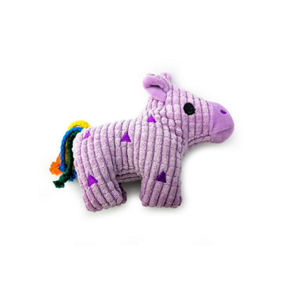 Huggle Pets Hugglepets Party Pup Pinata Squeaky Dog Toy Purple from B&Q