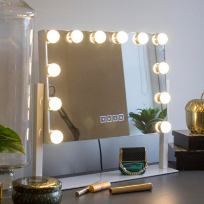 Jack Stonehouse Vivien Hollywood Vanity Mirror With Lights And Bluetooth Speaker from B&Q