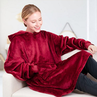 Easylife  Snuggle HoodieRed from B&Q